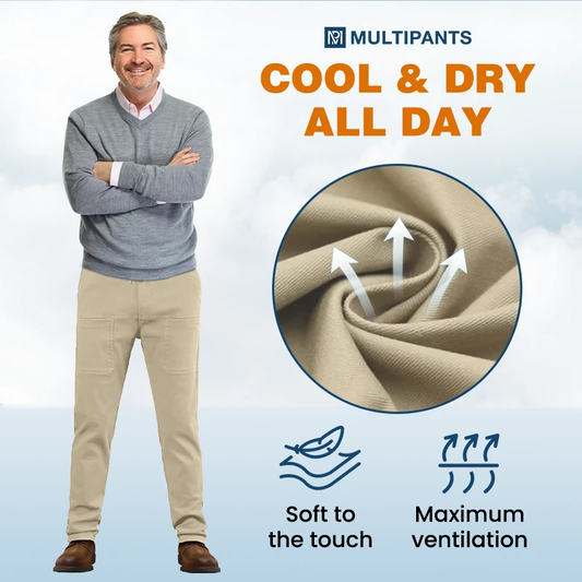 MultiPants - High Stretch Multi-pocket Durable Cargo Pants